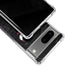 NBA Chicago Bulls Black Distressed Google Pixel 7a Clear Case